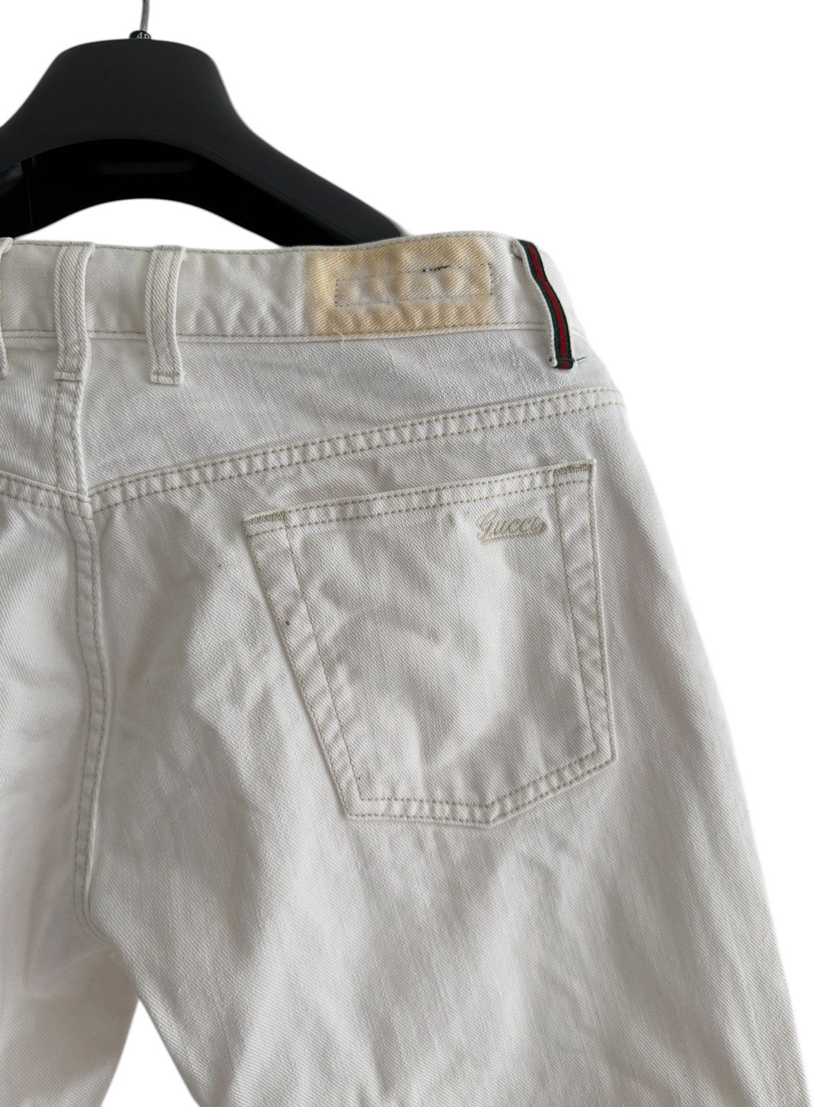 Gucci Gucci Web Denim Jeans Size US 34 / EU 50 - 4 Thumbnail