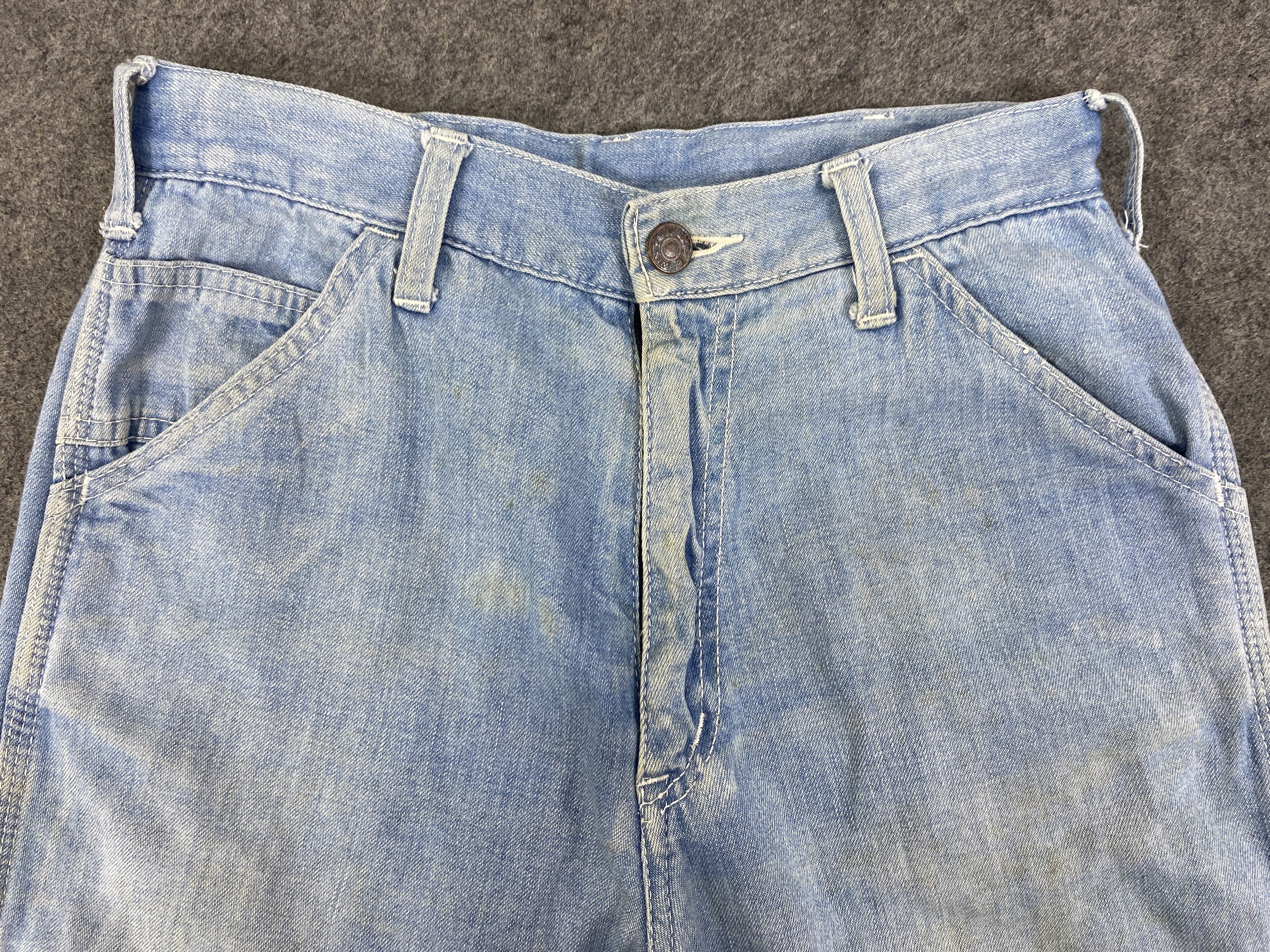Edwin Light Blue Vintage Edwin Carpenter Jeans 27x32 - JN3367 Size 27" / US 4 / IT 40 - 3 Thumbnail