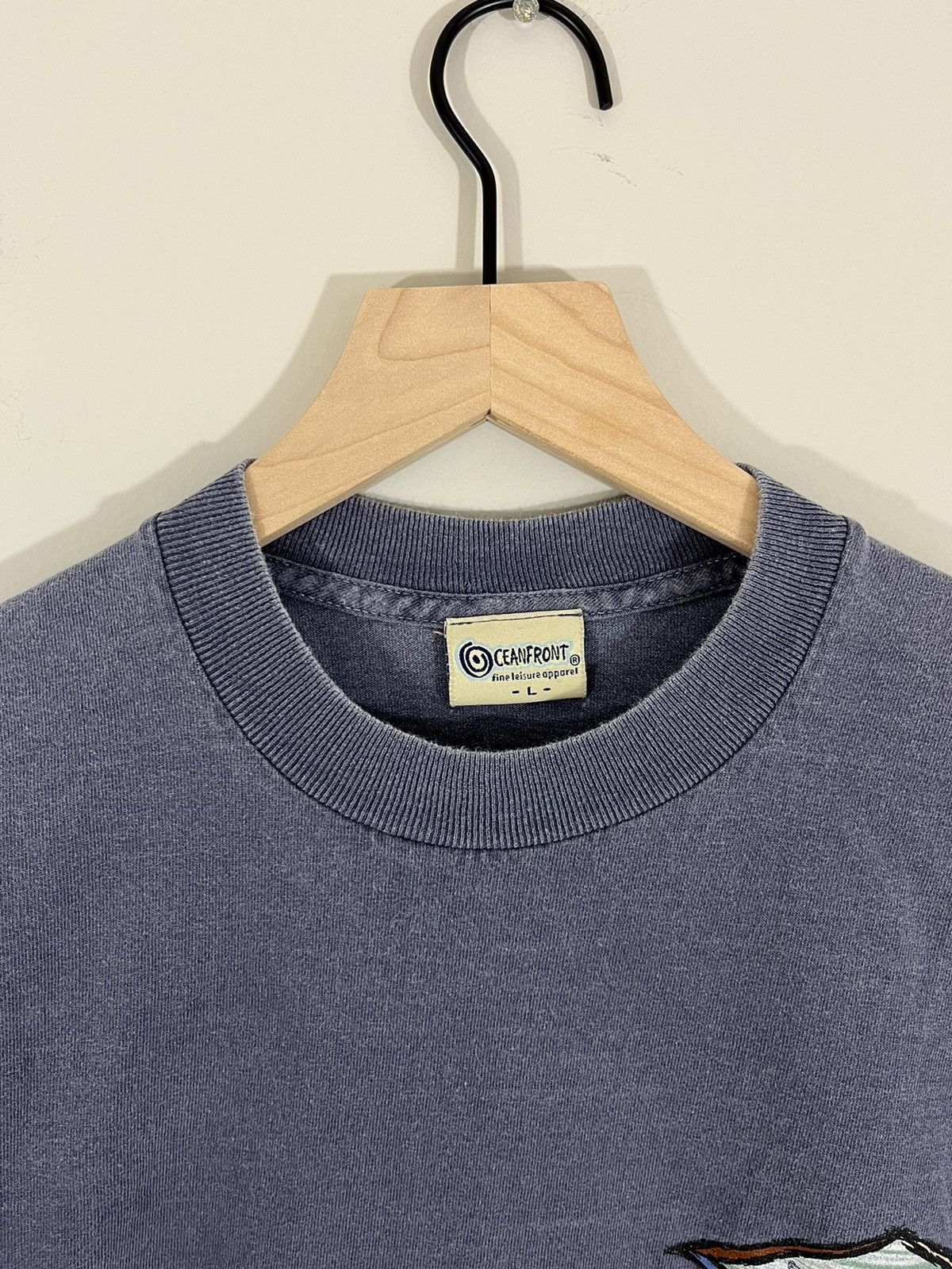 Vintage Sun Faded Nantucket Distressed Thrashed Tee Size US L / EU 52-54 / 3 - 4 Thumbnail