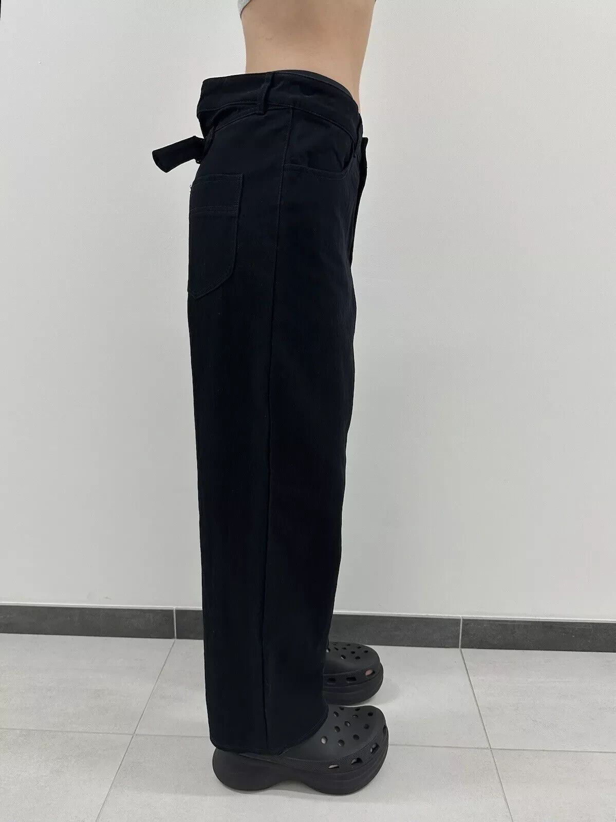 See by Chloe See By Chloe Womens Pants Trousers Black High Waist size 36 Size 25" / US 0 / IT 36 - 14 Thumbnail