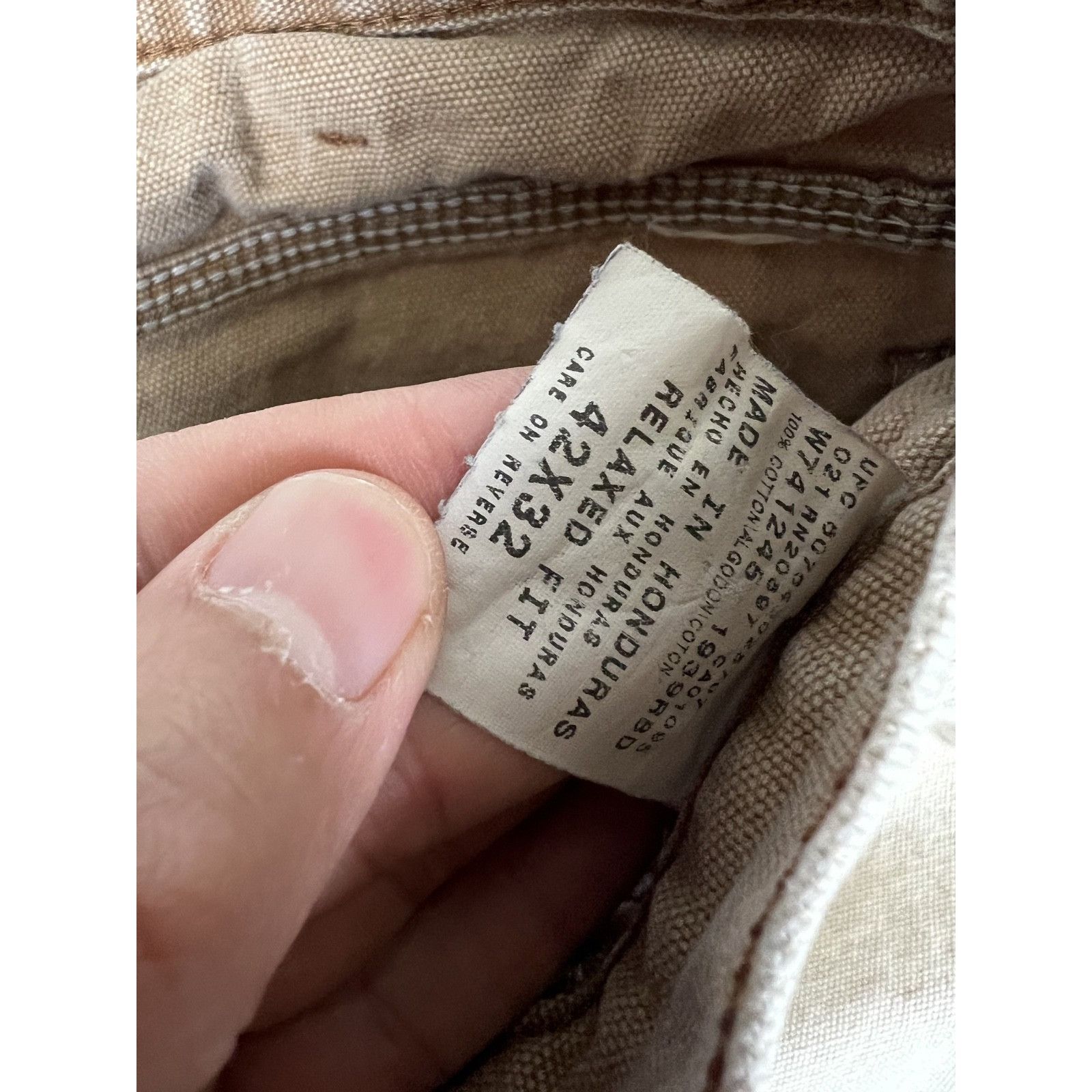 Dickies Vintage Dickies Carpenter Pants Size 40x30 Y2K Brown Sun Fad Size US 40 / EU 56 - 7 Thumbnail