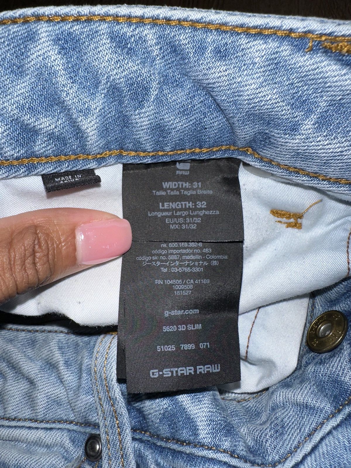 G-Star Medium wash g star jeans Size US 31 - 2 Thumbnail