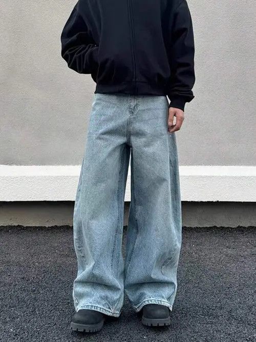 Jean × Vintage DRIP denim jeans Y2K Baggy vintage Size US 32 / EU 48 - 1 Thumbnail