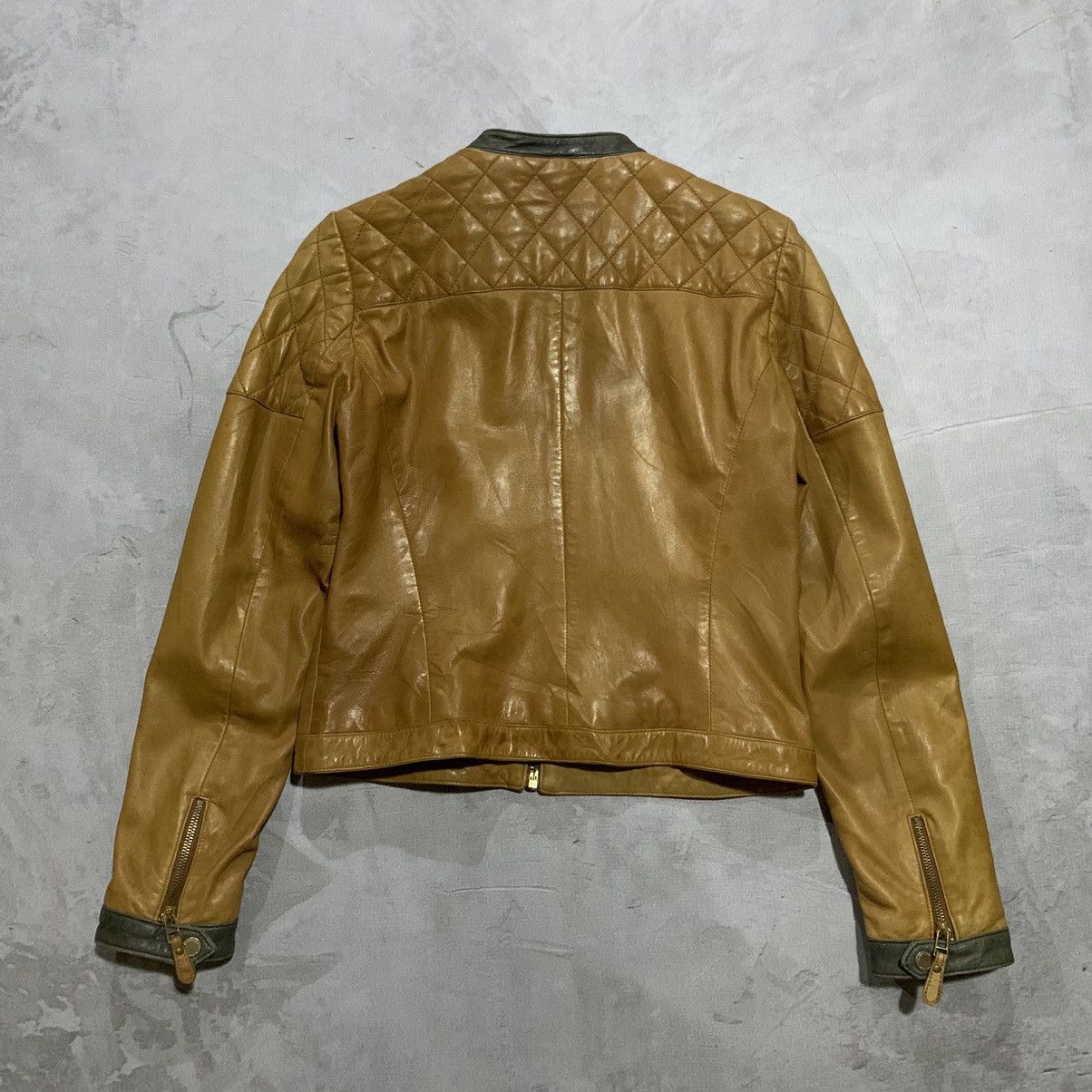 Massimo Dutti Mossimo Dutti Leather Jacket Size M / US 6-8 / IT 42-44 - 2 Thumbnail