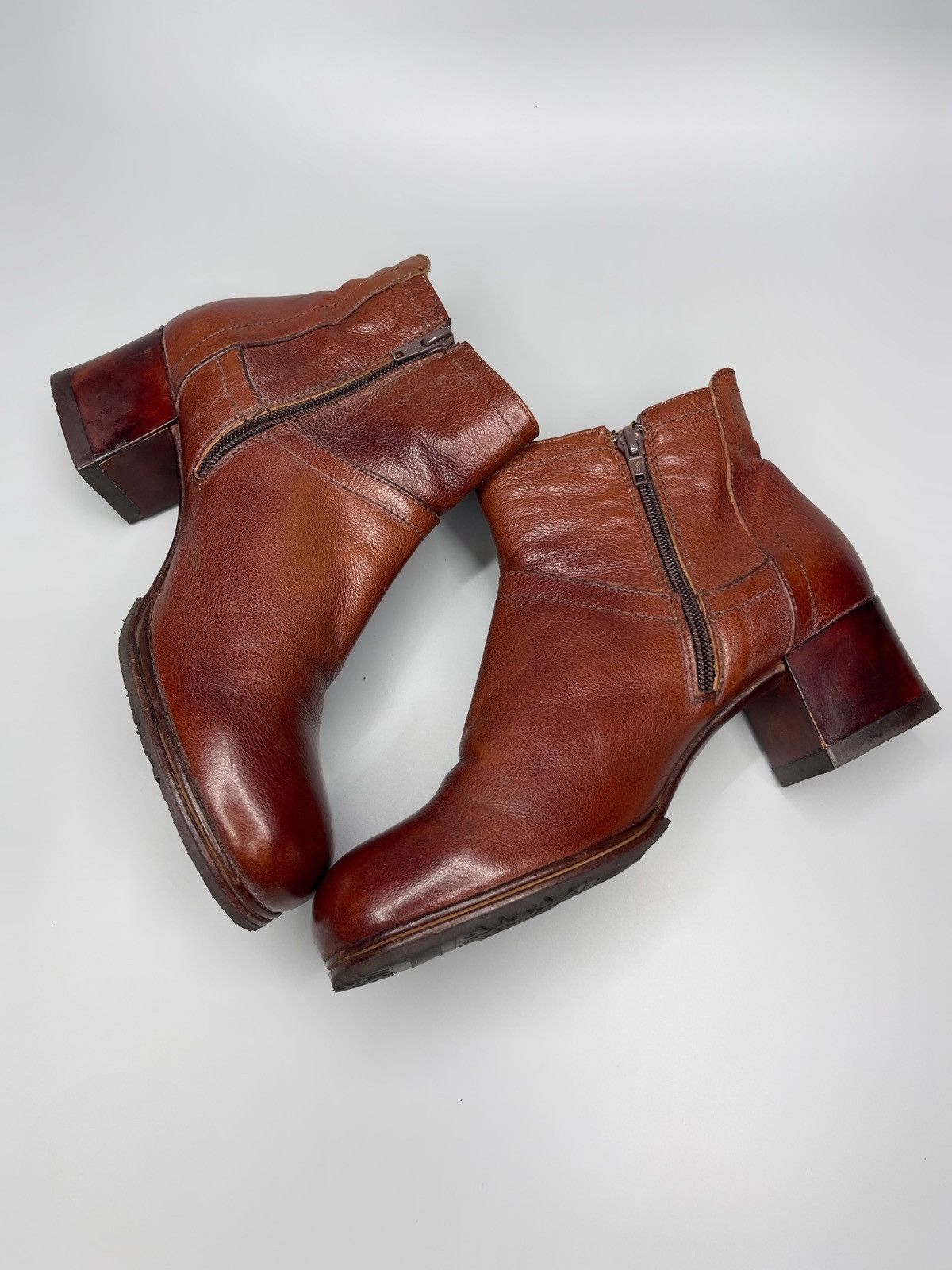 Guidi × MoMA MoMa Leather Zip Boots style Rick Owens Rare Maison Margiela Size US 7 / EU 40 - 7 Thumbnail