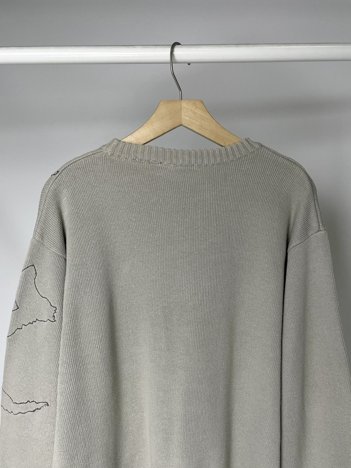 Quiksilver Quiksilver Vintage Beige Surfer Knit Sweater Pullover Y2K Size US XL / EU 56 / 4 - 10 Thumbnail