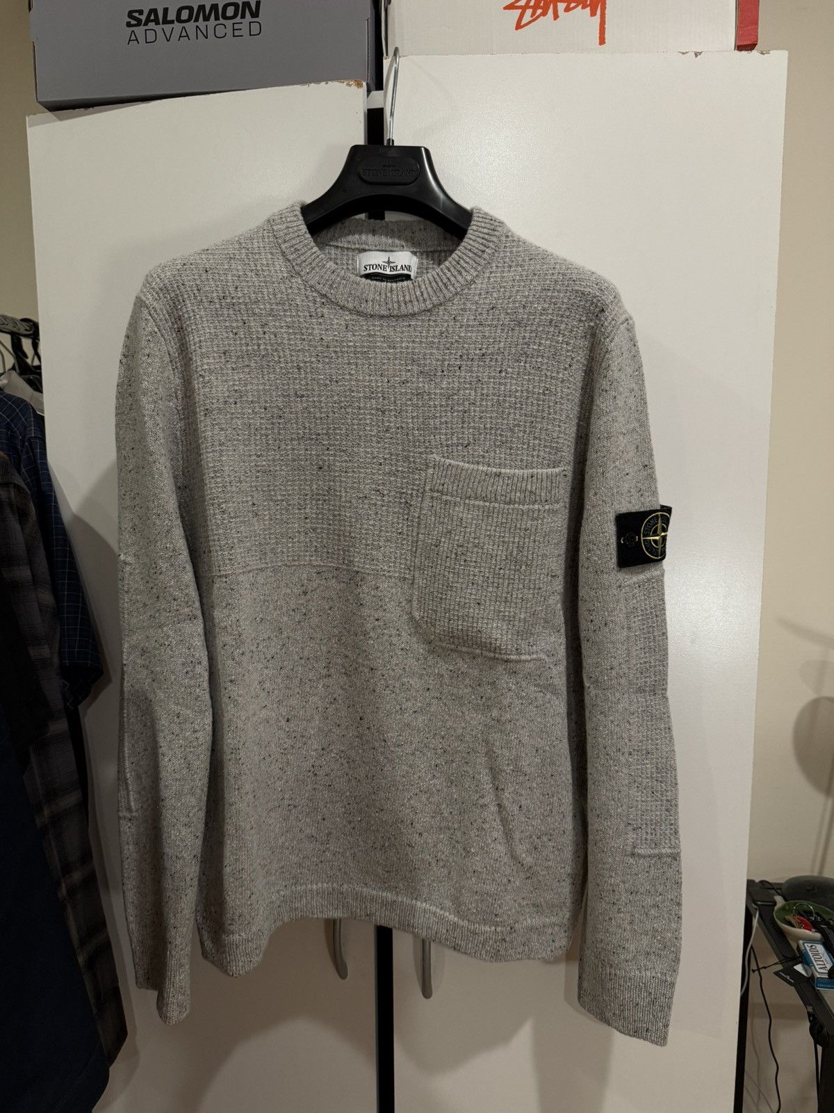 Stone Island Stone Island Wool Sweater Size US M / EU 48-50 / 2 - 2 Thumbnail