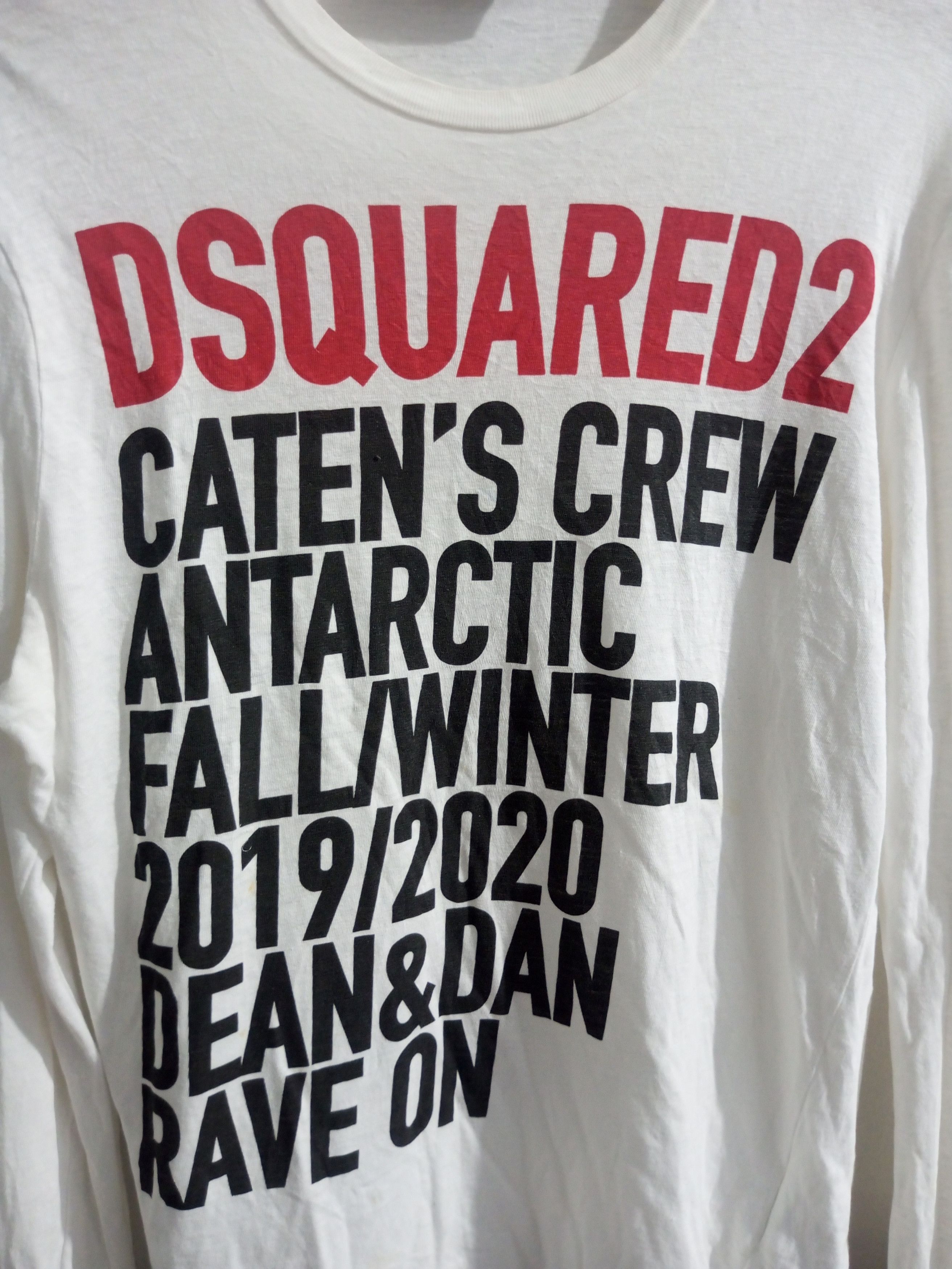 Dsquared2 Vintage dsquared2 long sleeve tshirt Size US XS / EU 42 / 0 - 2 Thumbnail