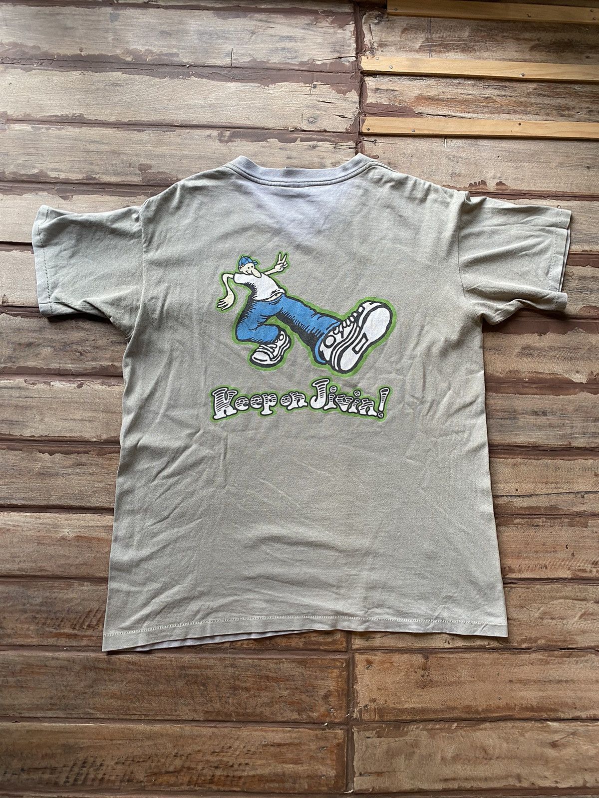 Freshjive Vintage Fresh Jive Raw Vibes T-shirt | Grailed