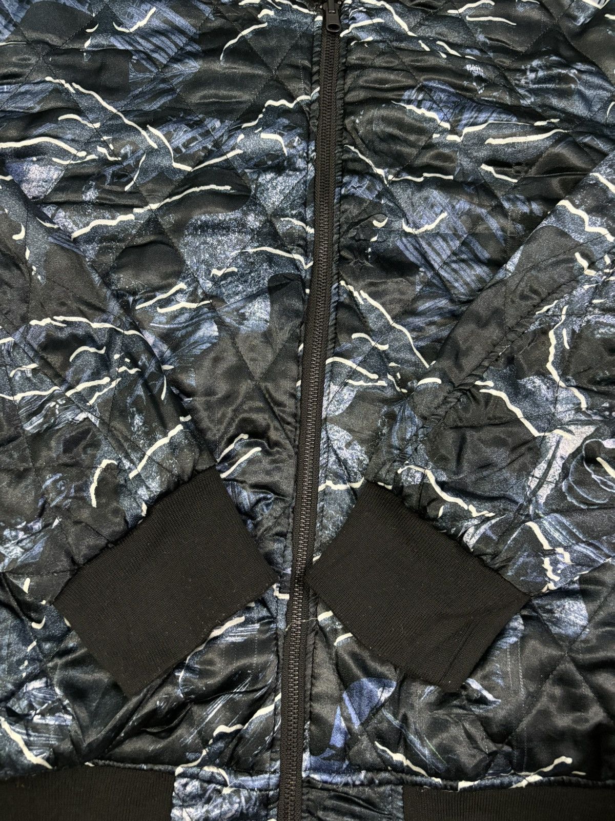 Other Vintage Paradox Reversible Fleece Quilted Bomber Jacket Size US M / EU 48-50 / 2 - 10 Thumbnail
