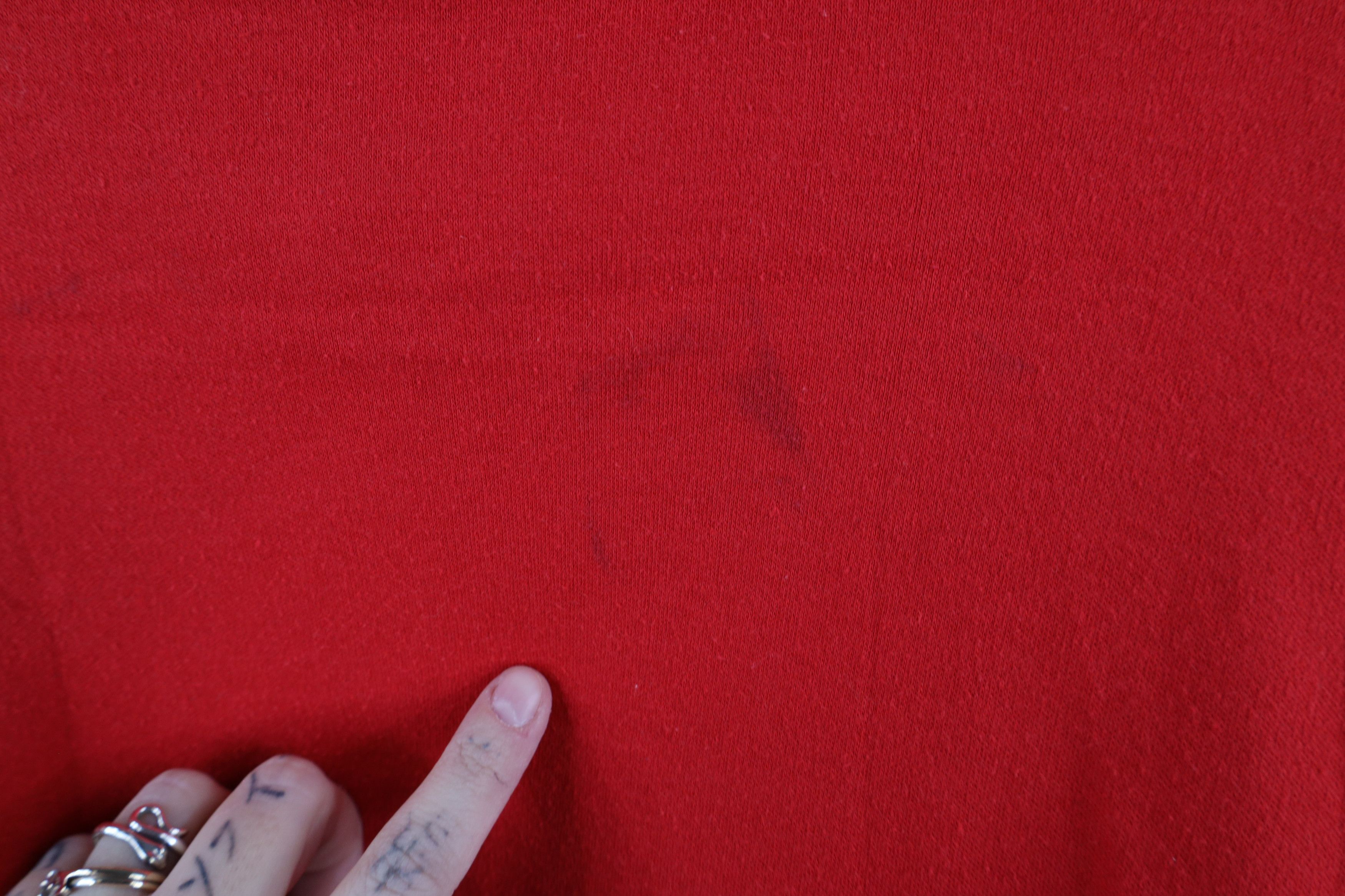 Lands' End × Vintage Vintage 90s Lands End Blank Turtleneck T-Shirt Red USA Size US L / EU 52-54 / 3 - 7 Thumbnail