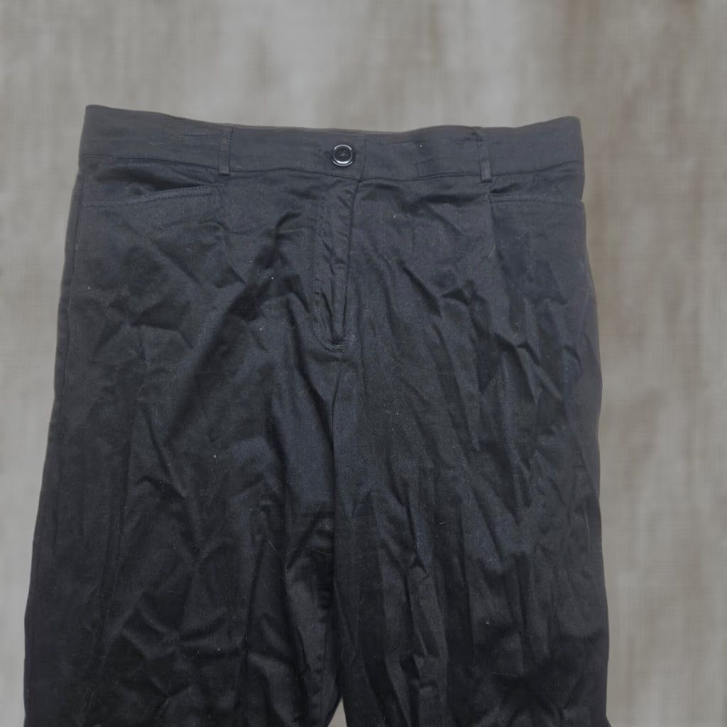 Vintage Kim Rogers Pants Dress Black 16 Adult Women Straight Front Belted Regular 16" Black Polyester Blend N/A Size 38" / US 16 / IT 52 - 1 Thumbnail