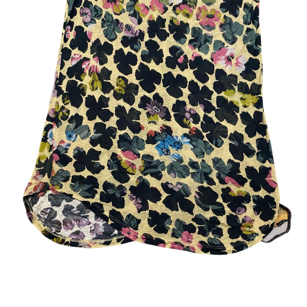Dries Van Noten Dries Van Noten SS14 Floral Dress Asymmetric Hem Size S / US 4 / IT 40 - 12 Thumbnail
