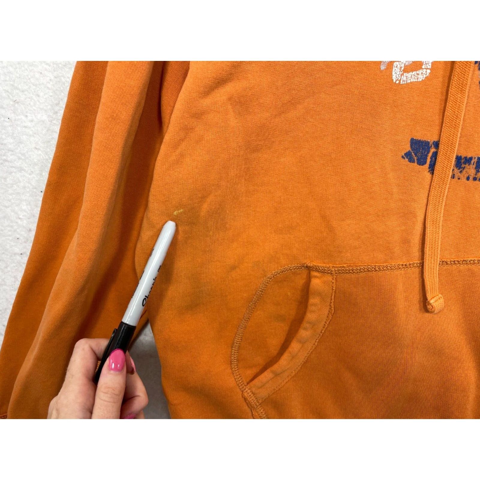 Polo Ralph Lauren Polo Ralph Lauren Hoodie Polo Jeans Co Orange Long Sleeve Vintage Mens Medium Size US M / EU 48-50 / 2 - 4 Thumbnail