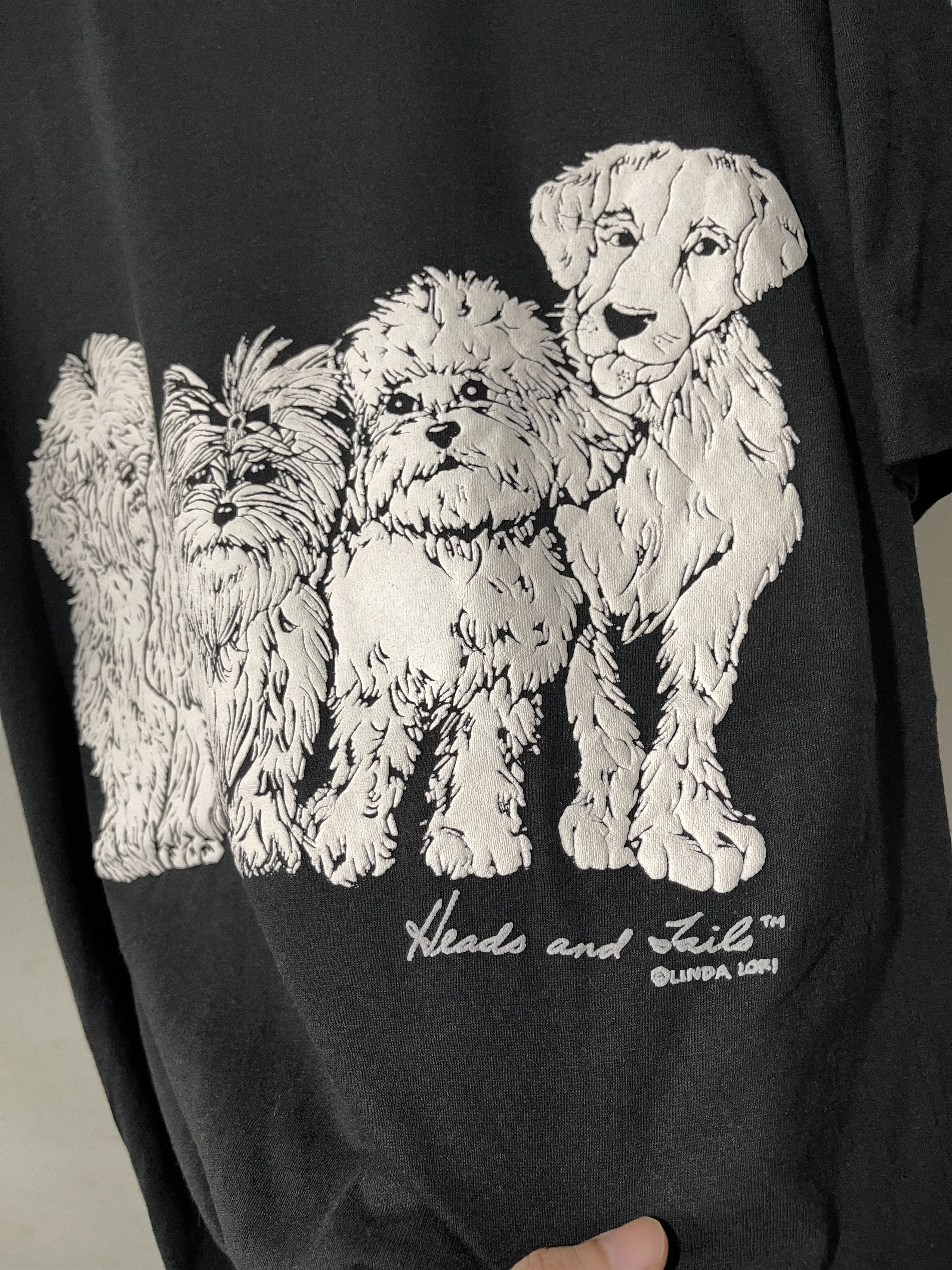 Vintage Vintage 80s Dog Shirt Size US XL / EU 56 / 4 - 3 Thumbnail