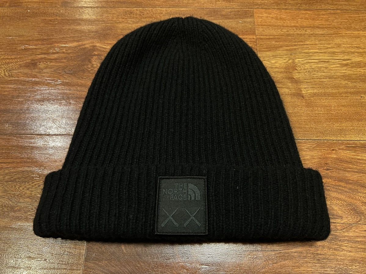 Kaws × The North Face KAWS x The North Face Beanie Black | Grailed