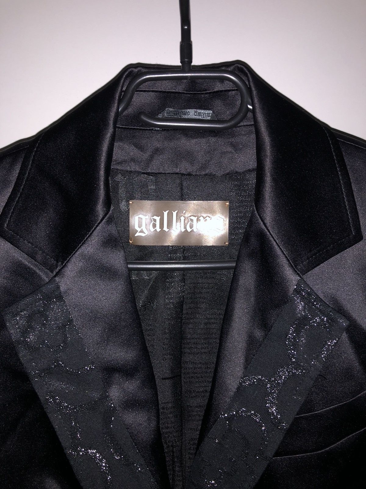 John Galliano John Galliano black blazer Size S / US 4 / IT 40 - 2 Thumbnail