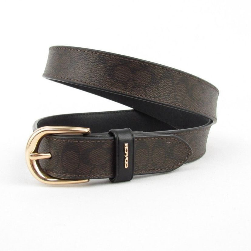 Coach Coach Signature Canvas Classic Belt Size ONE SIZE - 4 Thumbnail