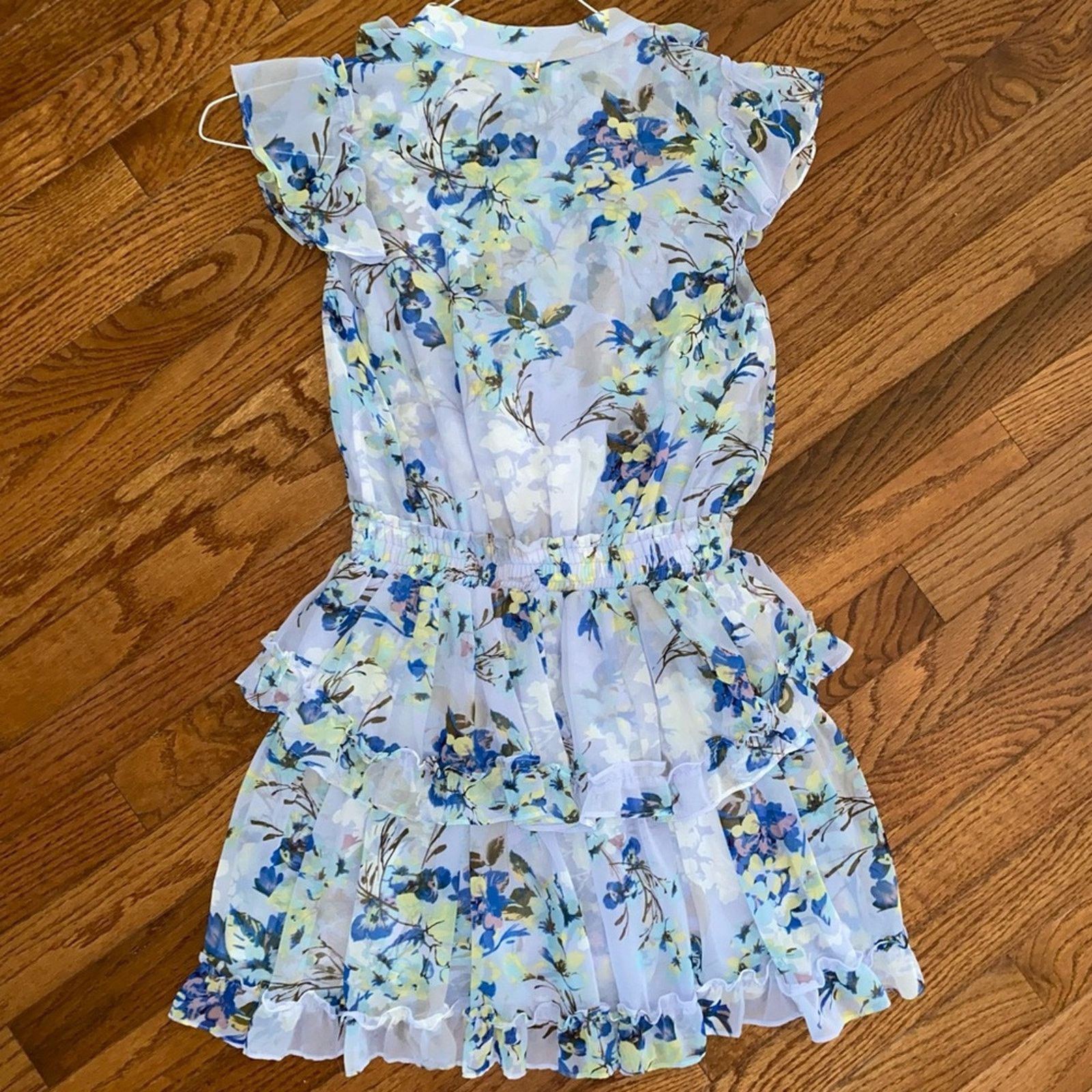 MISA Los Angeles New! $336 Misa Los Angeles Blue Floral Alona Dress XS NWT Size XS / US 0-2 / IT 36-38 - 11 Thumbnail