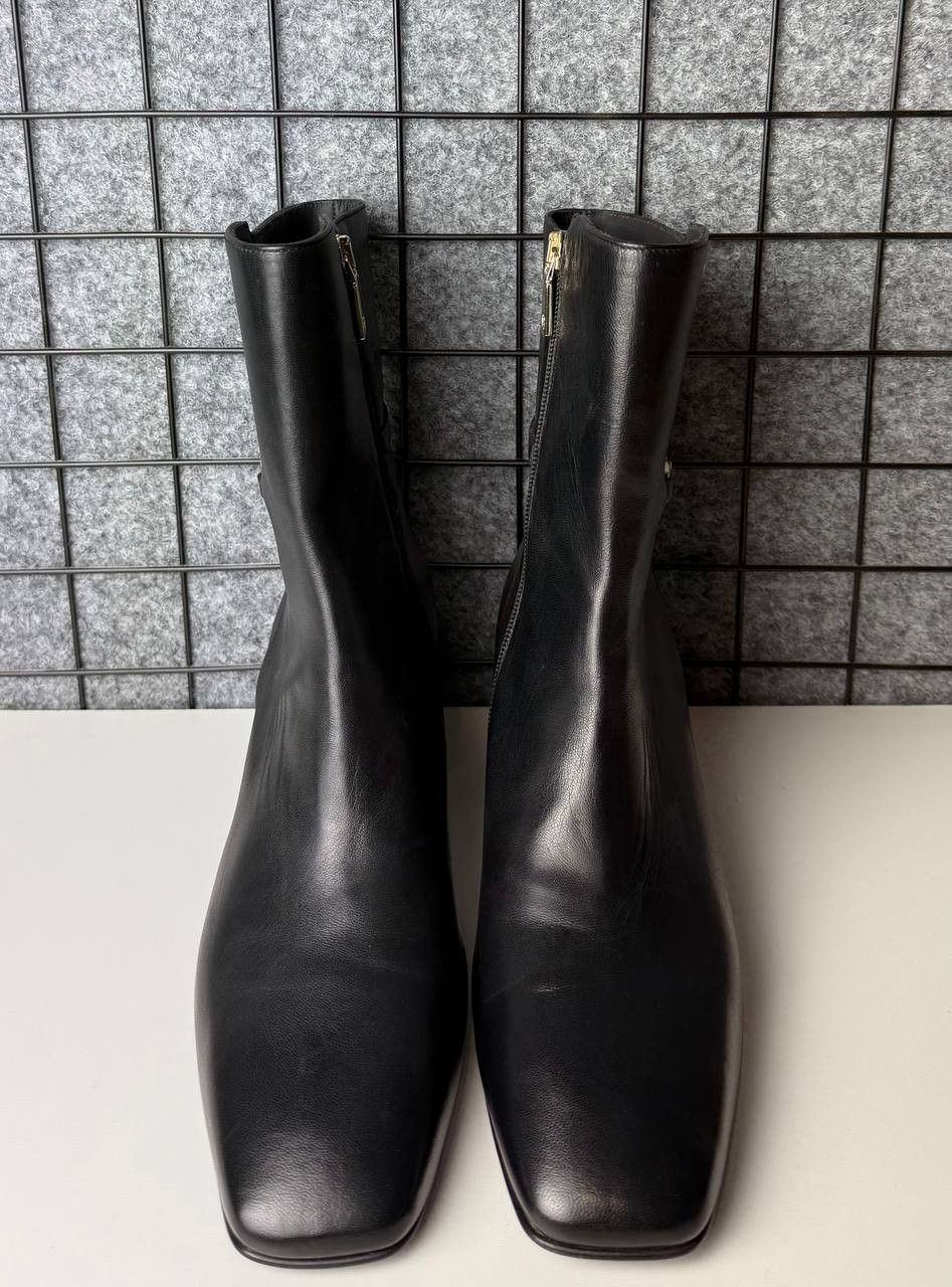 Leather Aigner Ankle Leather Boots wmns Size US 11 / IT 41 - 2 Thumbnail