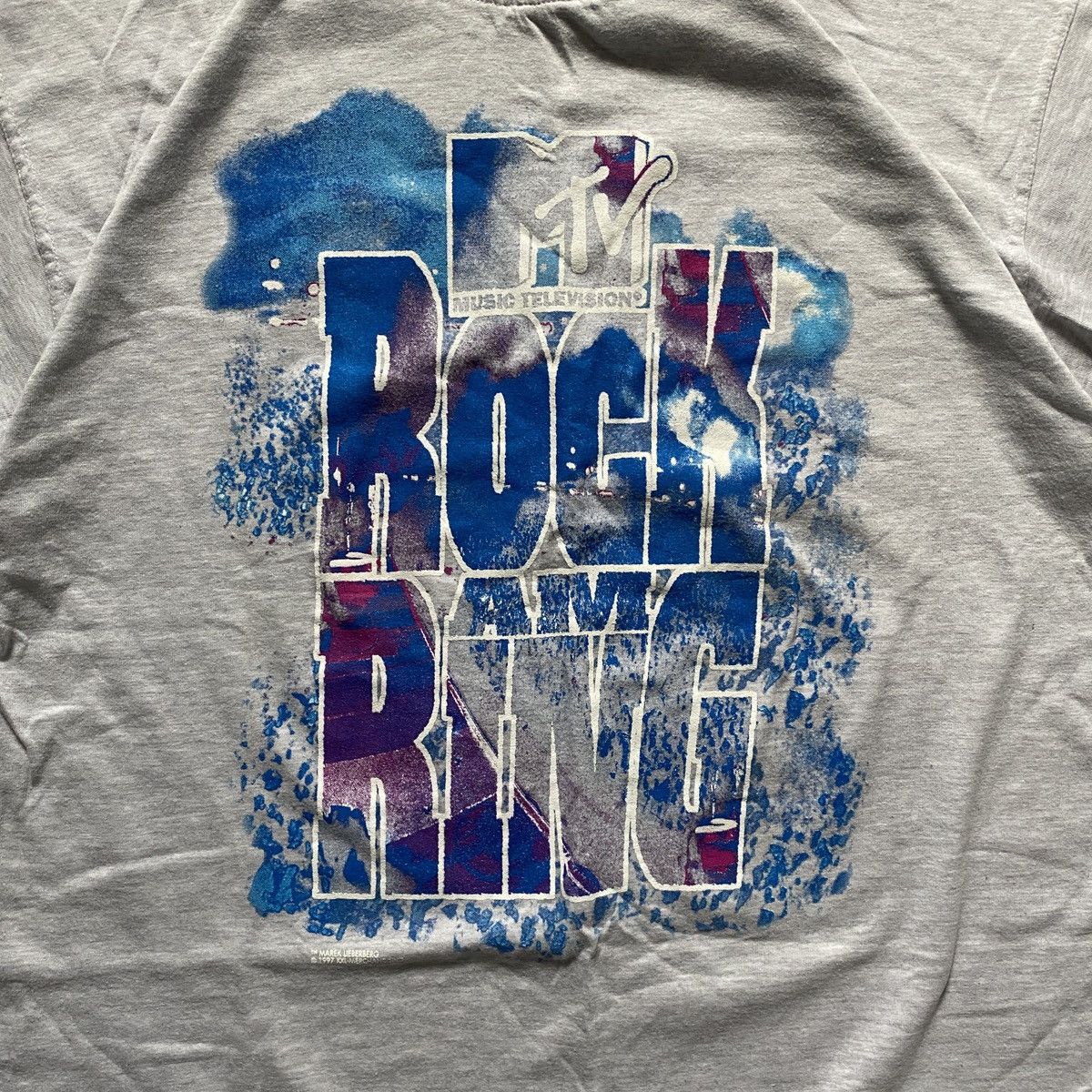 Band Tees VINTAGE 1998 MTV ROCK AM RING RARE FEST BAND T SHIRT 71 Size US XL / EU 56 / 4 - 8 Thumbnail