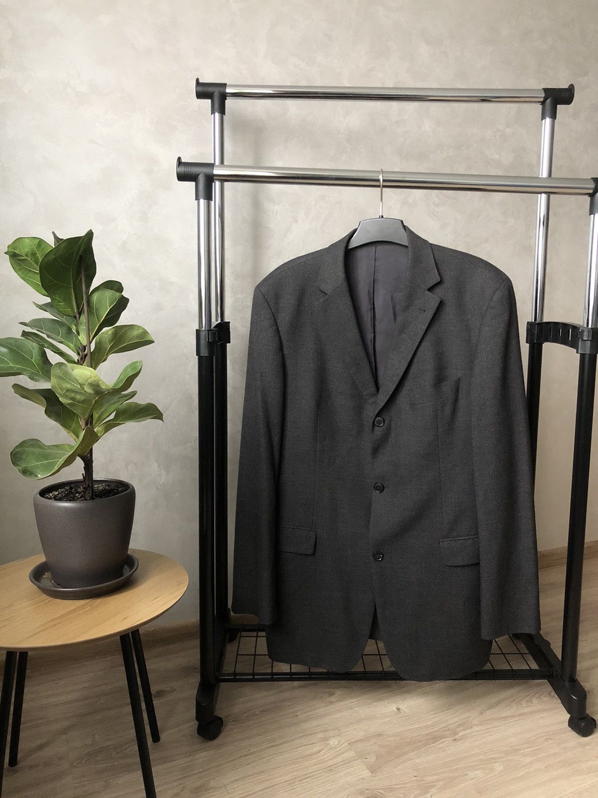 Hugo Boss Vintage Hugo Boss Loro Piana Wool Blazer Size 50R - 1 Thumbnail