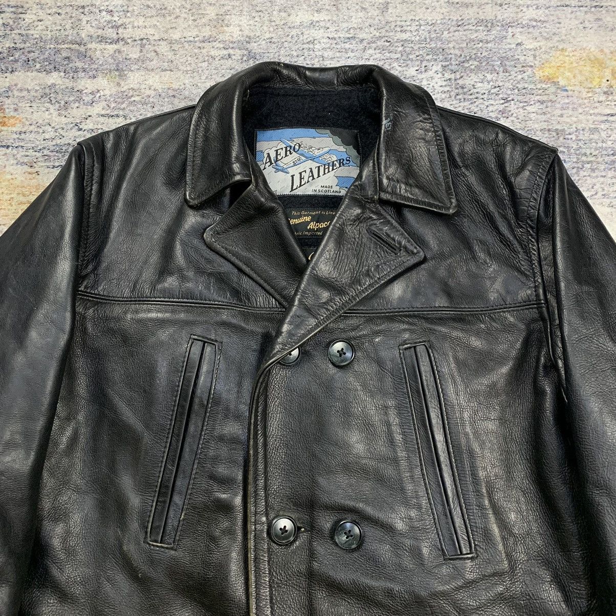 Aero Leathers Aero leather steerhide barnstormer leather motorcycle jacket Size US S / EU 44-46 / 1 - 3 Thumbnail