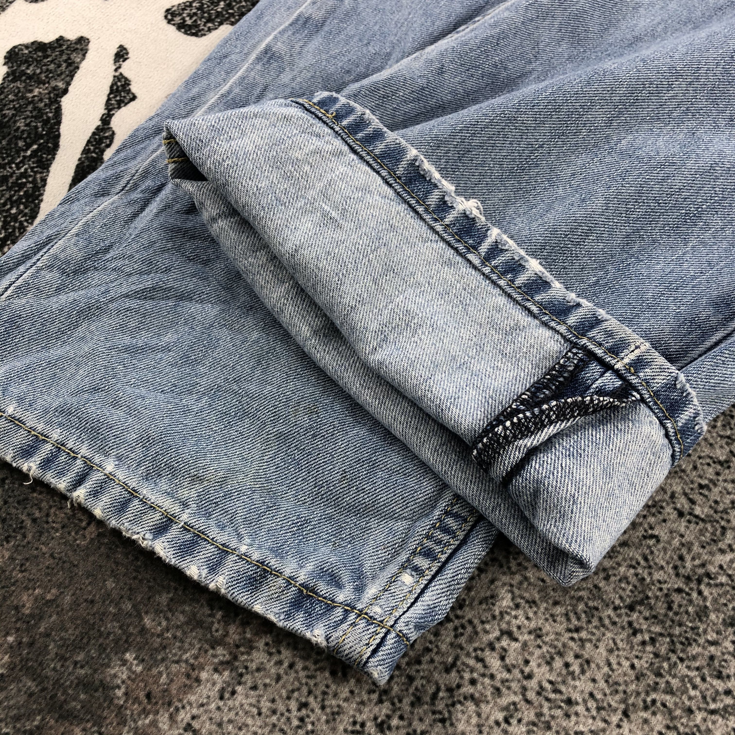 Levi's Vintage Levis 505 Jeans Medium Wash Denim KJ1066 Size US 38 / EU 54 - 7 Thumbnail