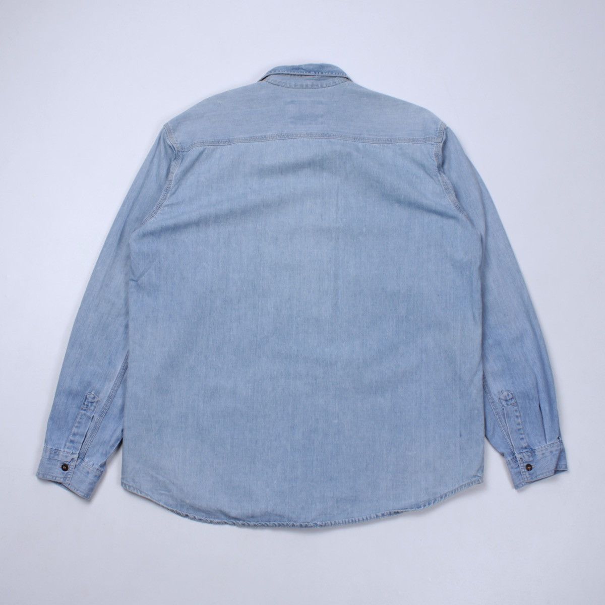 Levi's × Vintage LEVIS Vintage 3 in 1 Collar Guaranteed Jeans Denim Shirt Size US L / EU 52-54 / 3 - 15 Thumbnail