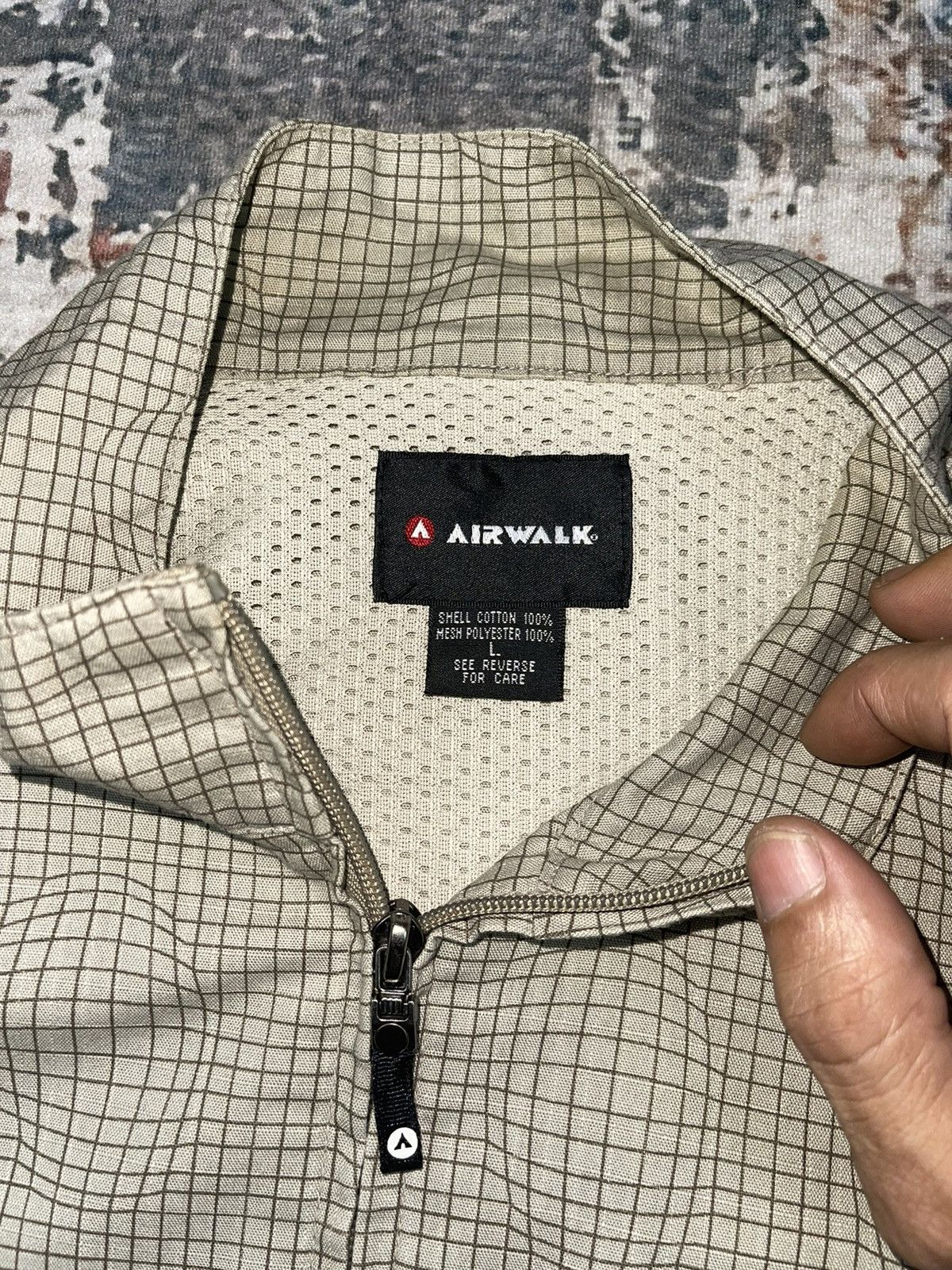 Airwalk Skategang Airwalk Abstract Checked Zipper Jackets Size US M / EU 48-50 / 2 - 10 Thumbnail