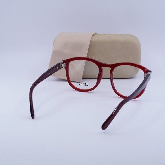 Chloe Chloe CE2712 603 Bordeaux Eyeglasses 53mm Size ONE SIZE - 9 Thumbnail