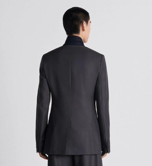 Dior o1w1db10525 343C26 Oblique Jacket in Gray Size US M / EU 48-50 / 2 - 6 Thumbnail