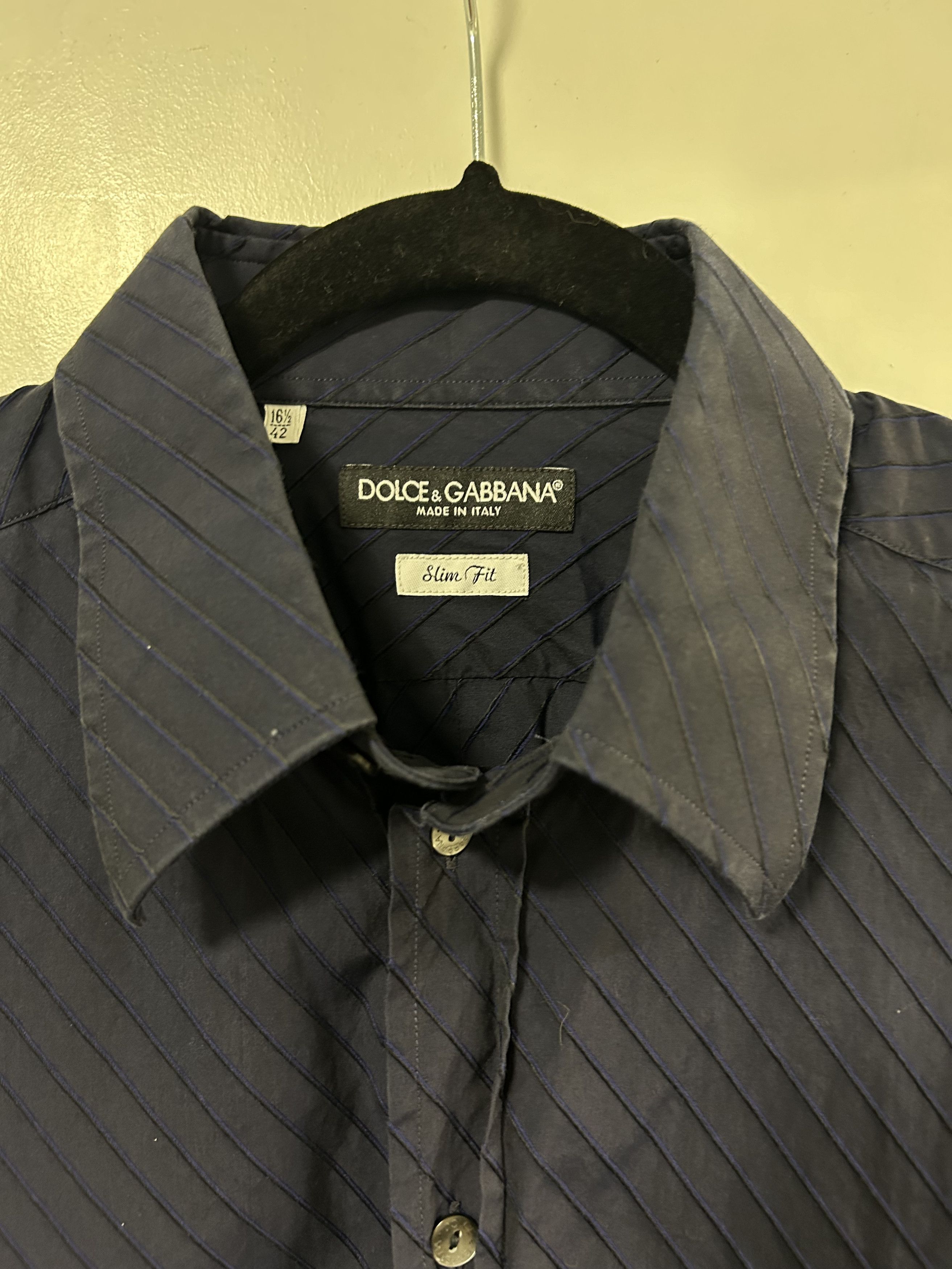 Dolce & Gabbana Dolce & Gabbana formal shirt Size 48R - 3 Thumbnail