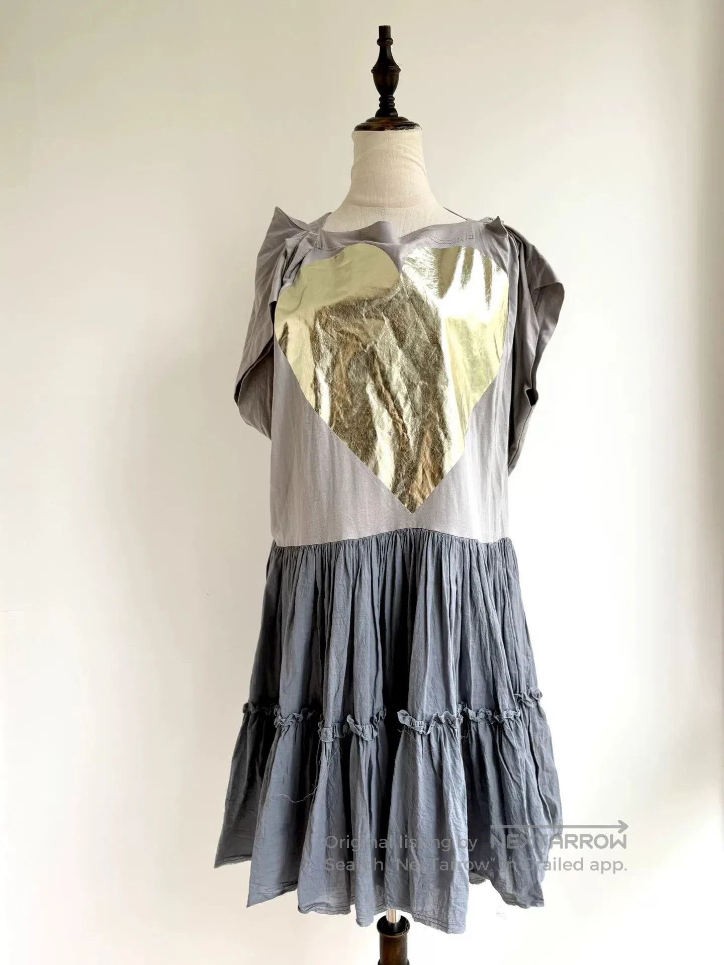 Vivienne Westwood vivienne westwood gray blue heart dress. Size XXS / US 00 / IT 34 - 3 Thumbnail