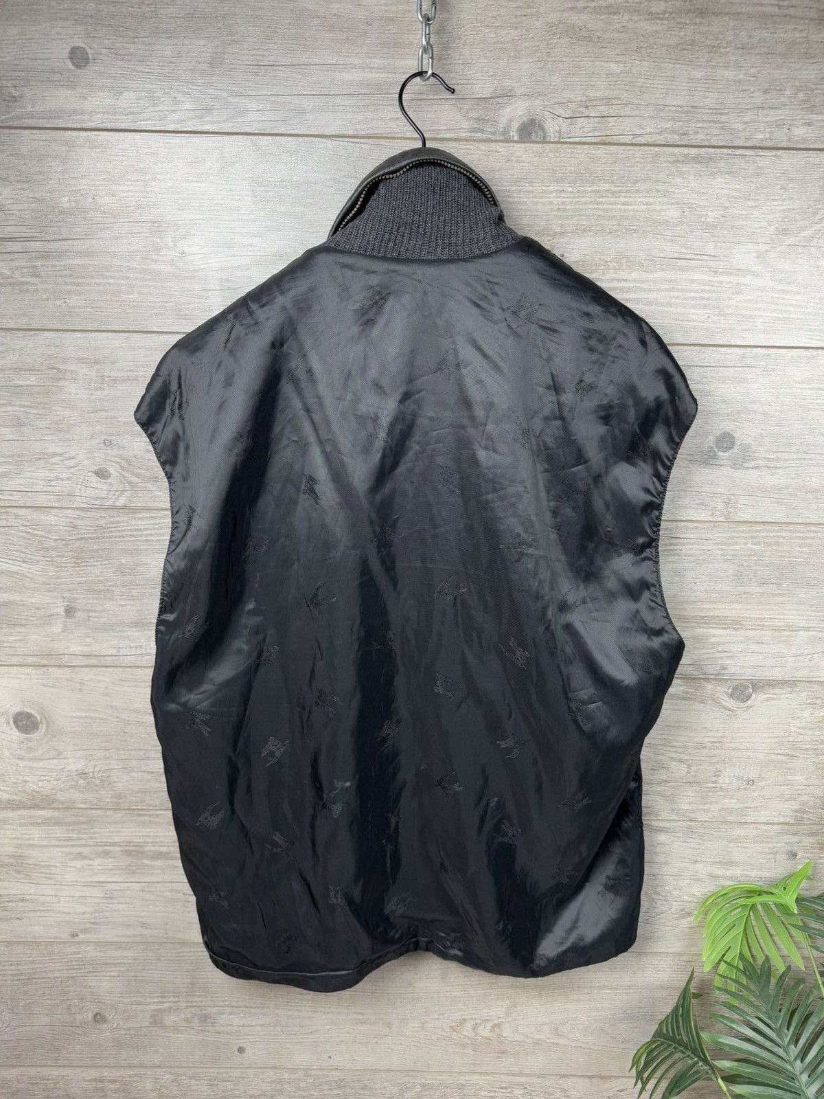 Burberry Burberry Insulated Leather Jacket With An Additional Vest Size US L / EU 52-54 / 3 - 13 Thumbnail