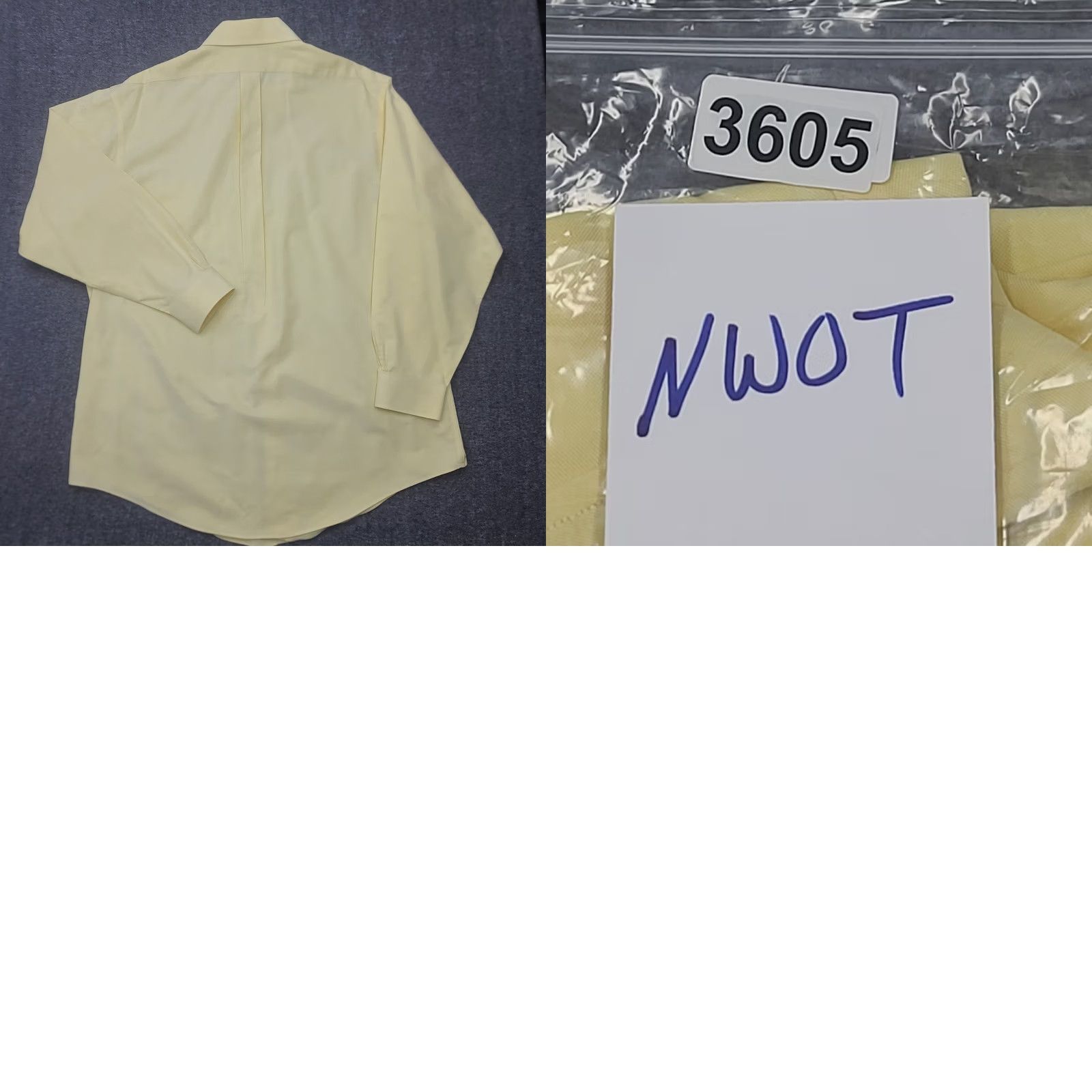 Brooks Brothers VINTAGE: No Brooks Brothers Non-Iron Shirt 18 34 Slim Yellow Supima Cotton Button-Down Shirt Mens Big & Tall Slim fit Long Sleeve 18 in Yellow Size US XXL / EU 58 / 5 - 9 Thumbnail