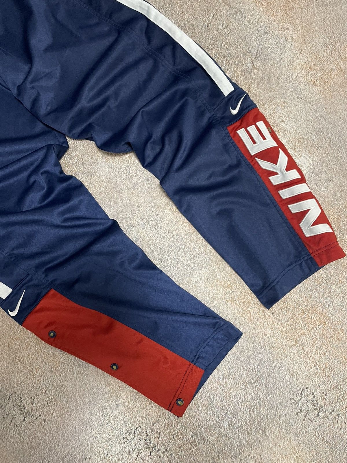 Nike Vintage Nike Double Swoosh Cotton Track Pants Size US 30 / EU 46 - 3 Thumbnail
