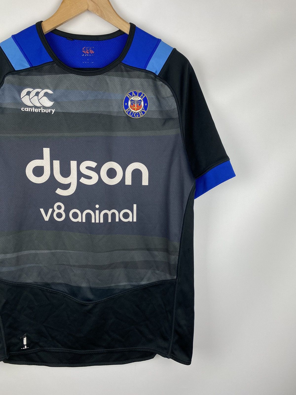 Canterbury of New Zealand Canterbury Bath Rugby men’s Away Rugby Shirt Jersey Size L Size US L / EU 52-54 / 3 - 3 Thumbnail