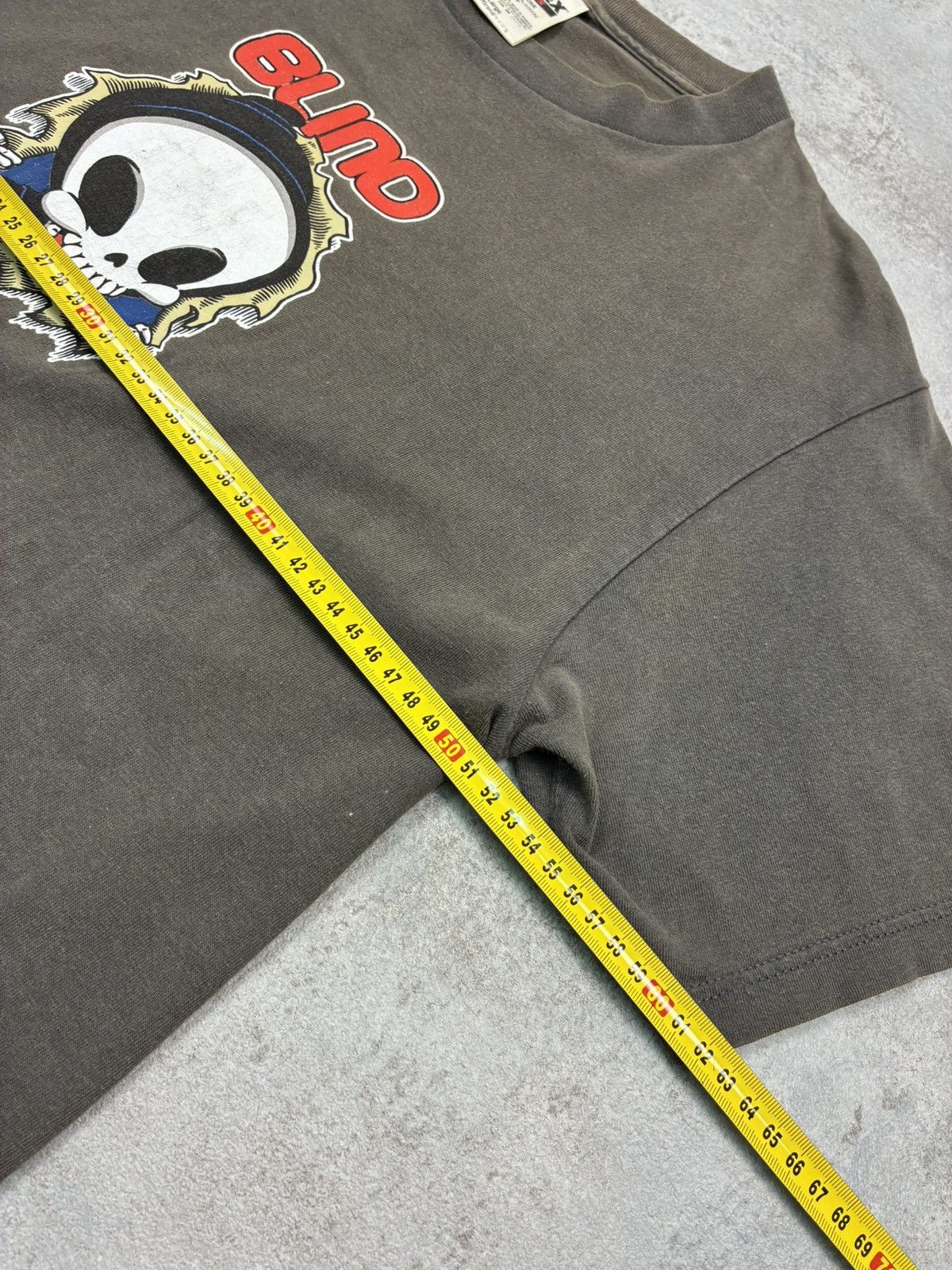 Blind Skateboards Vintage Blind Skateboards Skull T Shirt L Distressed Faded Size US L / EU 52-54 / 3 - 8 Thumbnail