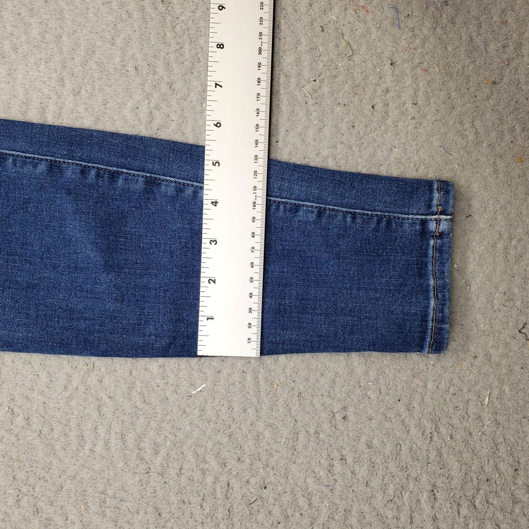 Hudson Hudson Skinny Jeans Women's 26 Blue Denim Cotton Natalie Cas Flat Front Jeans Size 26" / US 2 / IT 38 - 5 Thumbnail