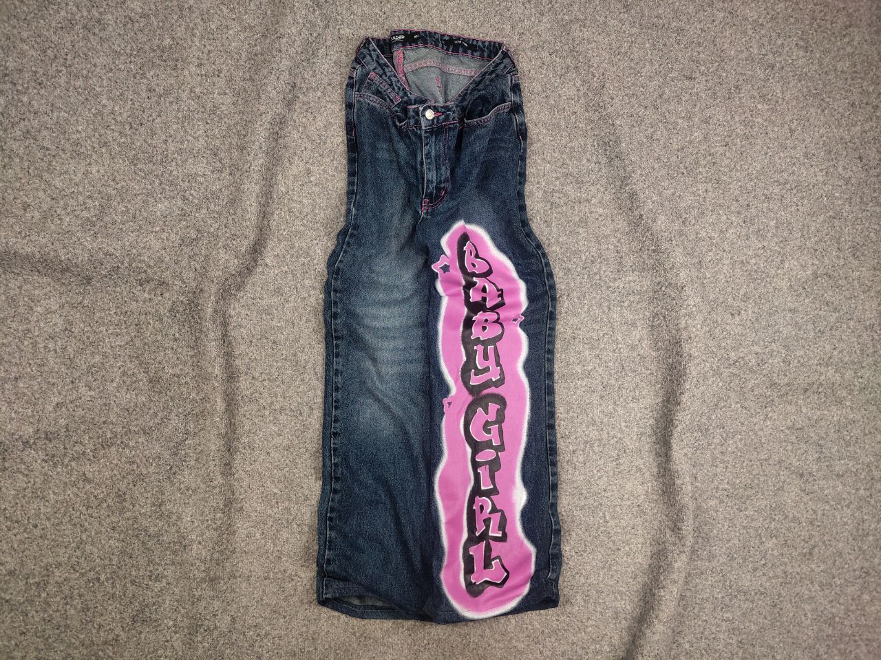 Hysteric Glamour VTG Y2K Hysteric Glamour Style Baggy Flared Jeans low rise Size US 34 / EU 50 - 1 Thumbnail