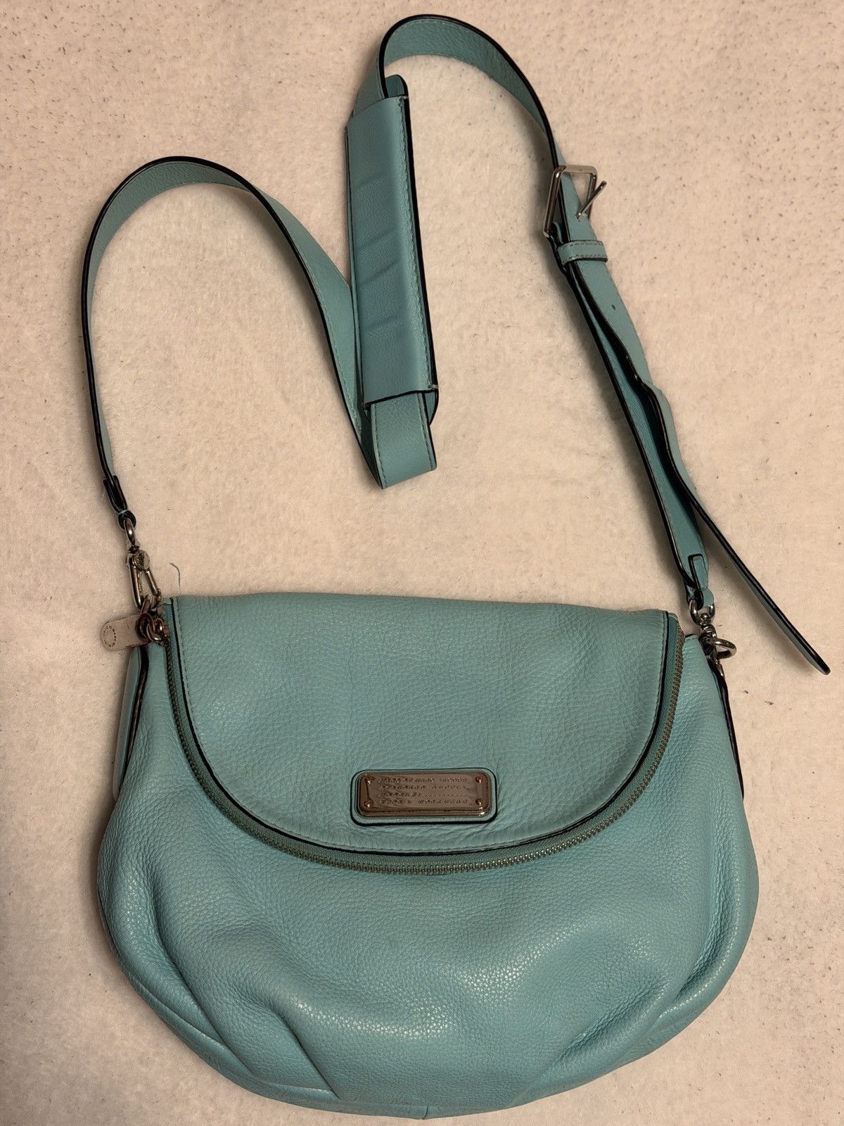 Marc by Marc Jacobs Marc by Marc Jacobs Pebble Leather Mint Green Crossbody Bag Size ONE SIZE - 1 Thumbnail