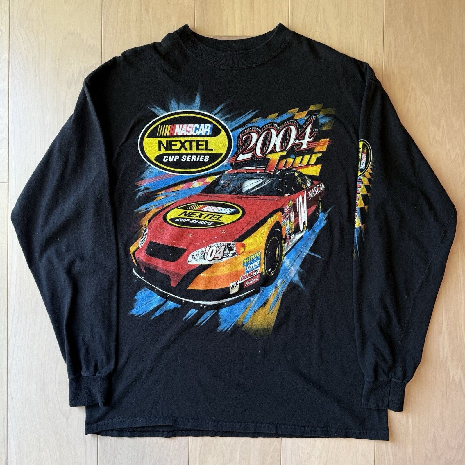 Vintage Vintage Nascar Nextel Cup Series Shirt Black Y2K Long Sleeve Size US XL / EU 56 / 4 - 2 Thumbnail