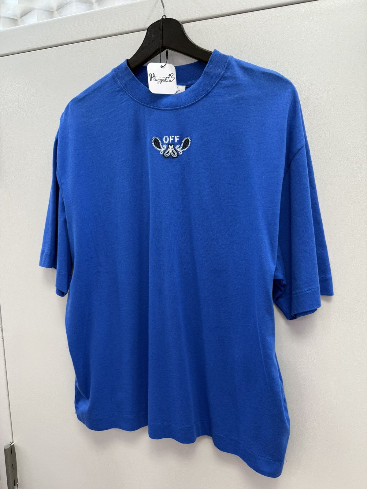 Off-White Off-White Blue Paisley Shirt Size US S / EU 44-46 / 1 - 3 Thumbnail