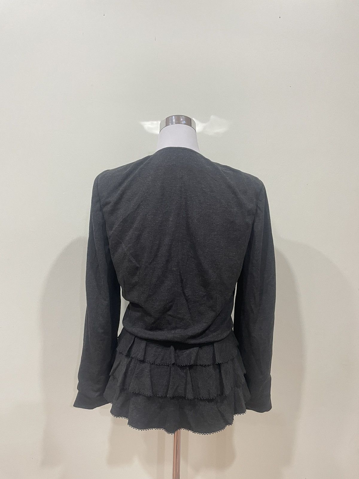 Other Giacca Knit Ruffle by Paola Frani Size M / US 6-8 / IT 42-44 - 2 Thumbnail