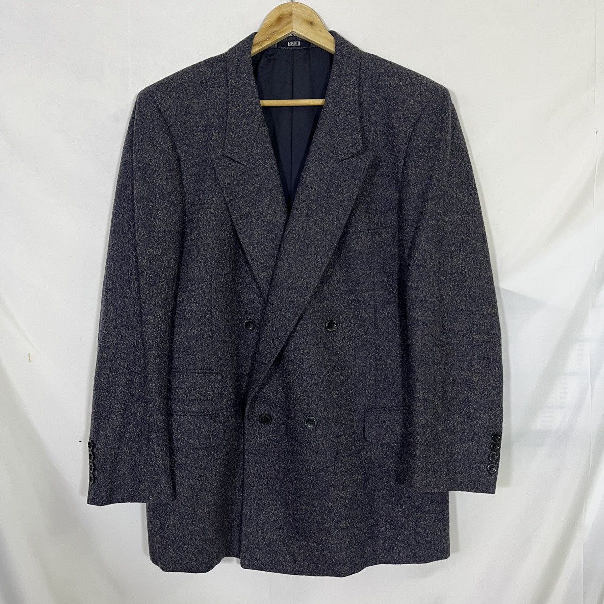Lancel VINTAGE LANCEL PARIS SEIBU DEPARTMENT STORE WOOL COAT BLAZER Size US L / EU 52-54 / 3 - 1 Thumbnail