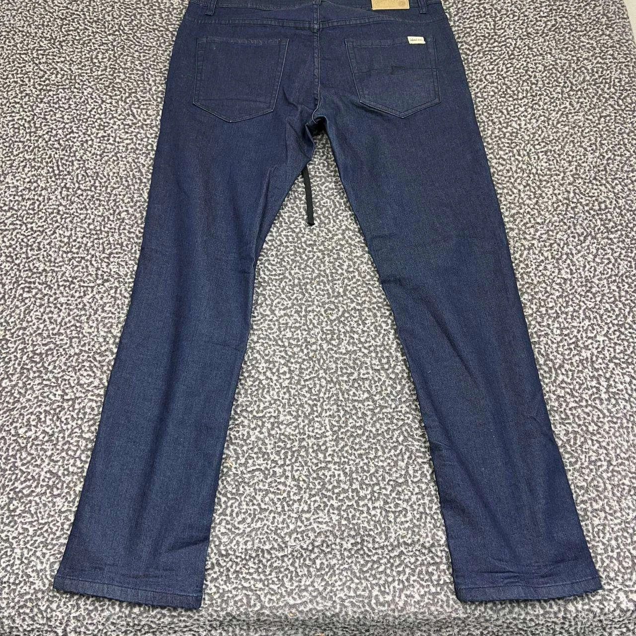 Other Footprint Manufacture Jeans Men 36x32 Straight Denim Pants Size US 36 / EU 52 - 2 Thumbnail