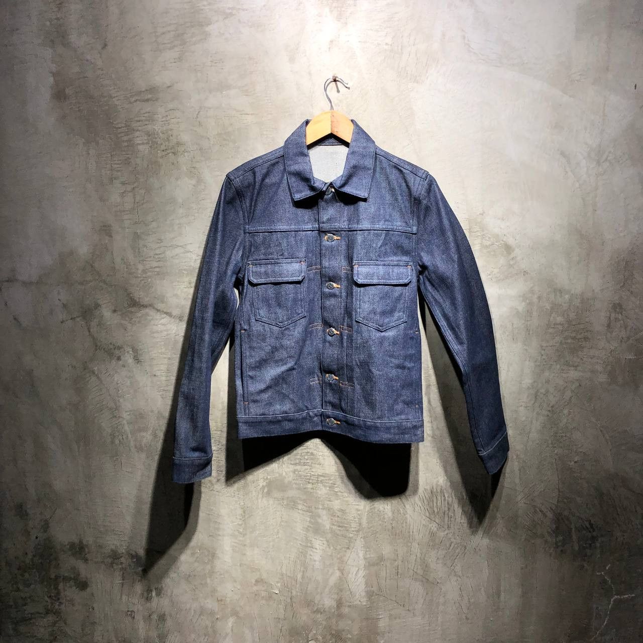 A.P.C. A.P.C Indigo Denim jacket Size US S / EU 44-46 / 1 - 1 Thumbnail