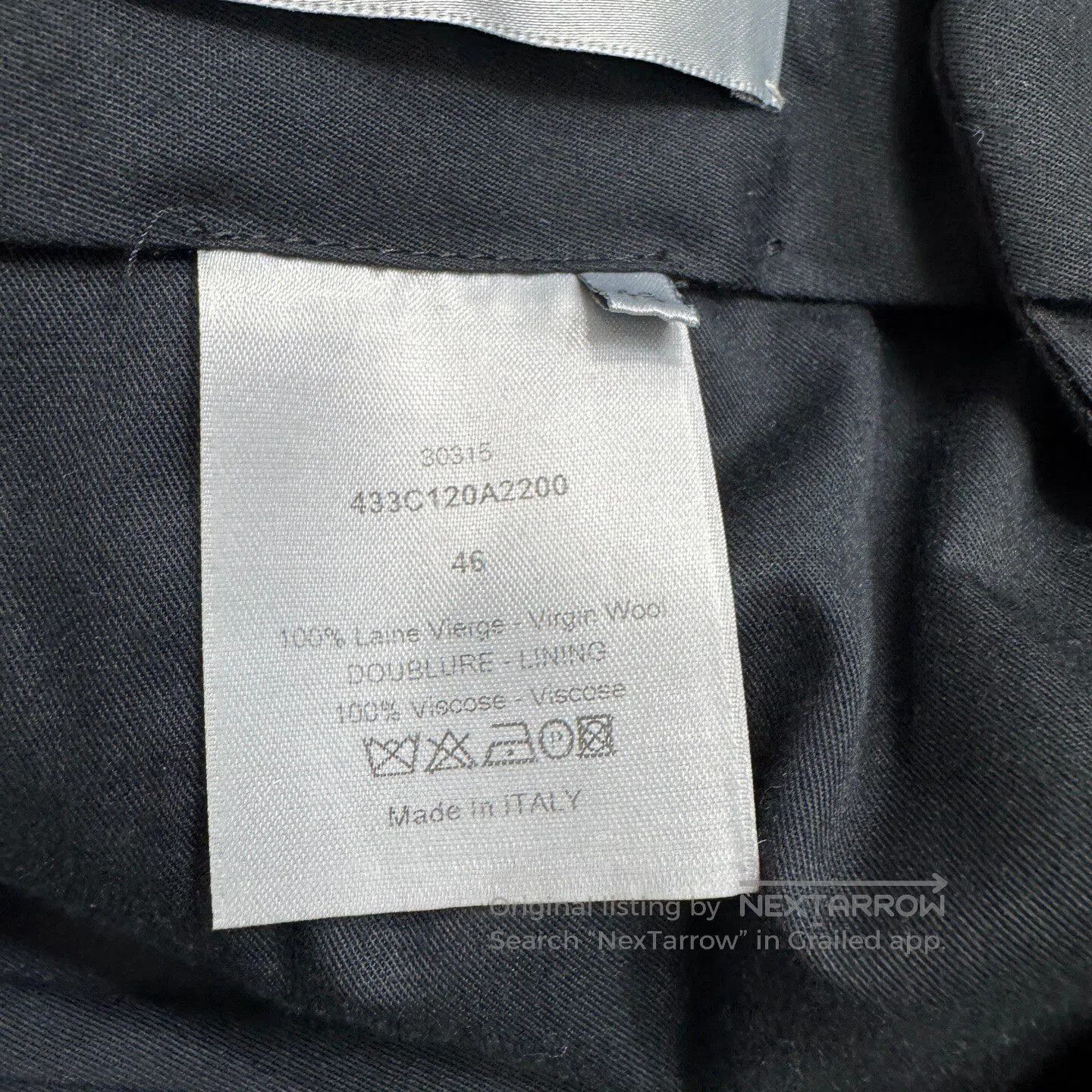 Dior Dior Wool casual pants| Size US 30 / EU 46 - 5 Thumbnail