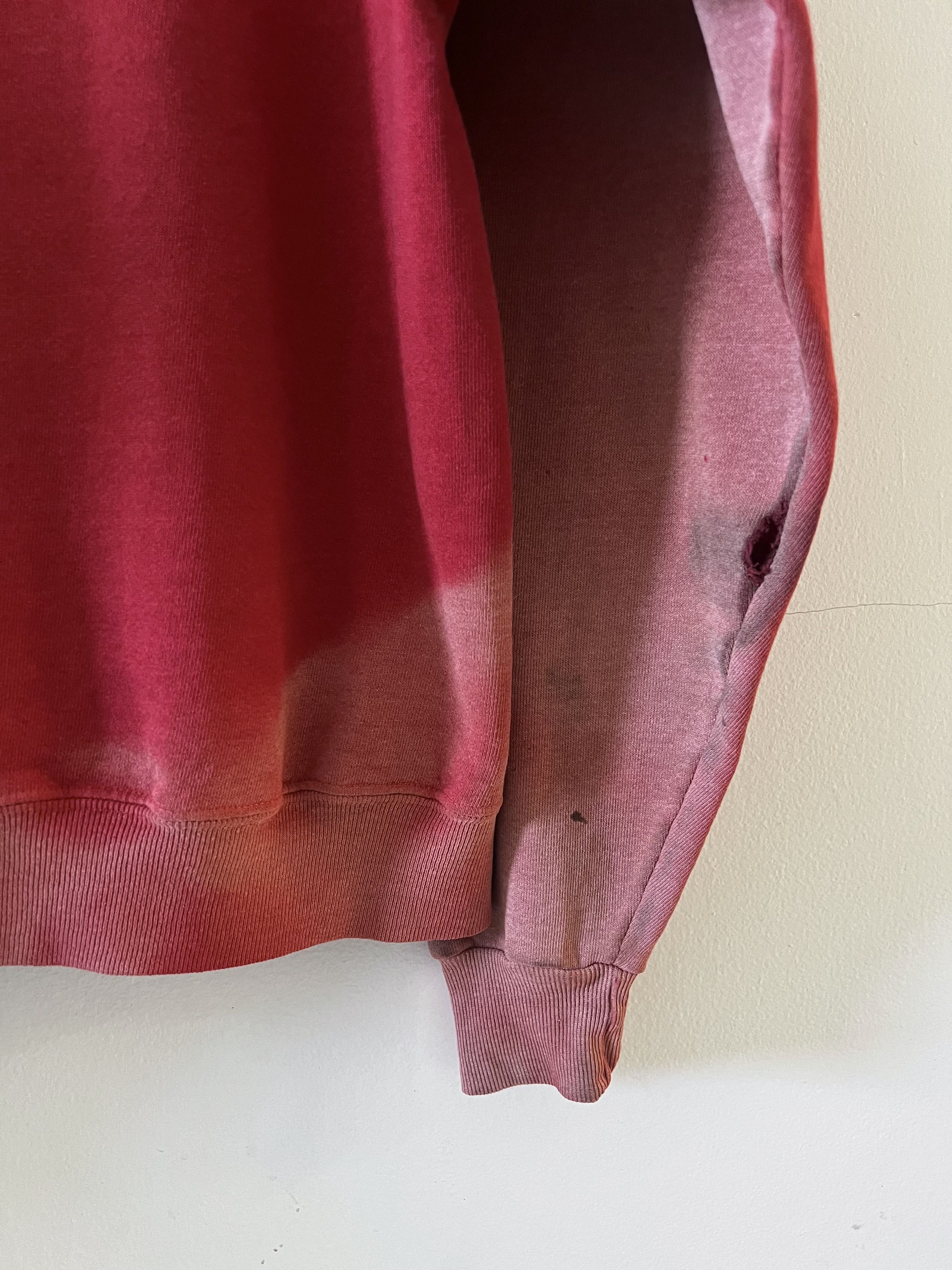 Vintage VINTAGE THRASHED FADED 90s HOODIE Size US M / EU 48-50 / 2 - 8 Thumbnail